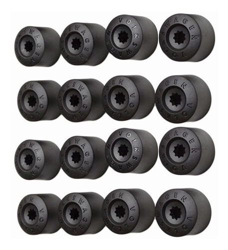 20 Pcs Tapones Cubre Birlo Volkswagen Jetta Golf Vento Polo Foto 3