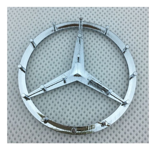Emblema De Volante Mercedes Benz 52mm Plateado Estrella Foto 4