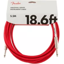 Cable Fender De 5,5 Metros Rojo