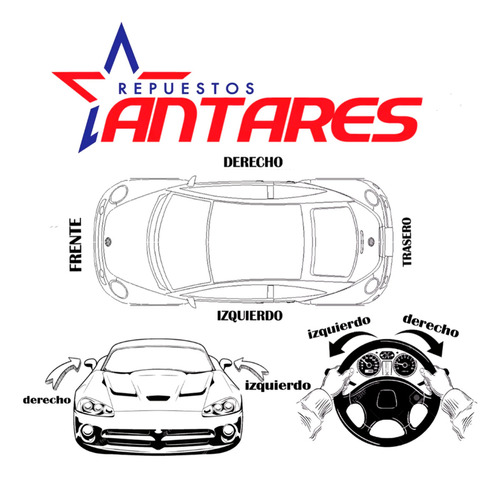 Espejo Retrovisor Manual Izq Toyota Tercel 1.5 95-00 Antares Foto 5