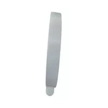 Cintillos Plasticos 1,5 Cm Color Blanco Por Docena