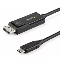 Cable Usb C A Displayport 12 De6 Pies (2 M) Dp-bidirecional