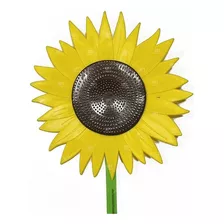 Tutor Decorativo De Plástico Para Jardín Modelo Girasol 