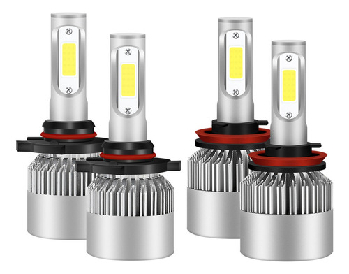 Kit De Focos Led 9012 Para Dodge Luz Alta Y Baja 14000lm