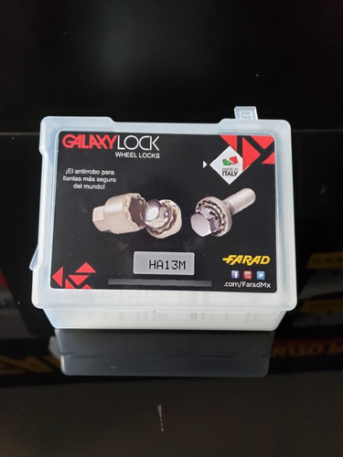 Tuercas Galaxylock Seguridad Antirrobo Mazda 3 Hatchback Foto 5