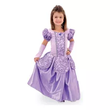 Fantasias Infantis De Princesas Vestidos De Luxo Com Luva