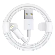 Cabo Para Carregar iPhone E Tablet Apple De 1 Metro Branco