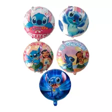 Pack De 50 Globos Redondos Stitch 18 Pulgadas