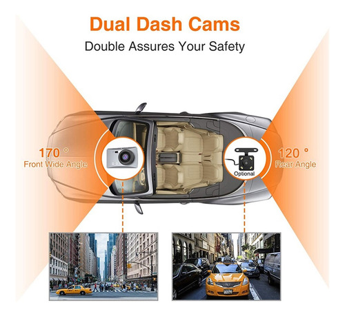 Dvr Dash Camera Coche Completo 1080p 170 Grabado Angula Dvr Foto 6