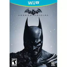 Wiiu - Batman Arkham Origins - Midia Fisica - Novo