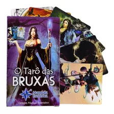  O Tarô Das Bruxas 78 Cartas Plastificadas E Manual