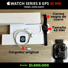 Apple Watch Series 8 Gps - Aluminio Medianoche 45mm + Correa