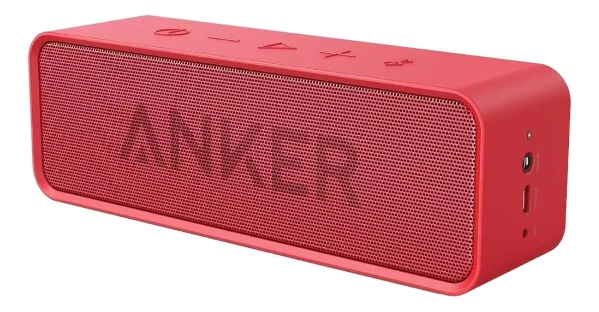 Parlante Anker Soundcore Bluetooth A3102 Portátil Red 