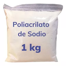 01 Kg Polimero Super Absorvente Poliacrilato Sodio
