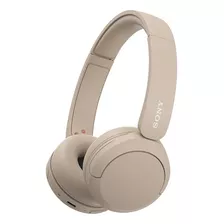 Audífonos Diadema Inalámbricos Bluetooth Wh-ch520-beig Sony