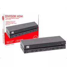 Distribuidor Divisor Splitter Hdmi 1x8 3d 1.4 - Com Envio Já