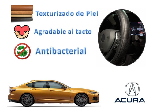 Tapetes 3d Logo Acura + Cubre Volante Tlx 2022 2023 2024 Foto 6