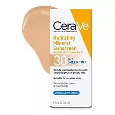 Protetor Solar Colorido Cerave Com Spf 30 Hidratante