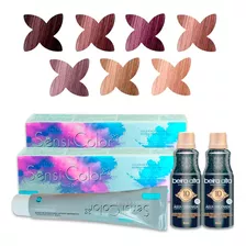 Kit C/ 2 Tinturas Sensi Color Hipoalergênica Com Ox 10 Vol.