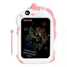 Lousa Mágica Tablet Colorida De Unicórnio Infantil Meninas