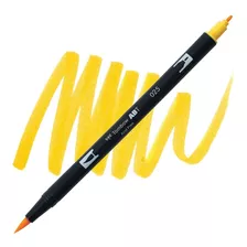 Dual Brush Pen Tombow Light Orange 025
