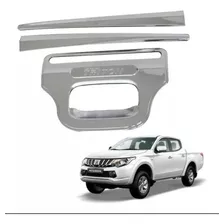 Cromado Manija Compuerta Mitsubishi L200 2015 - 2017