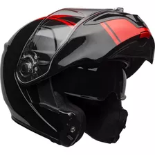 Capacete Bell Srt Modular Ribbon Black Red