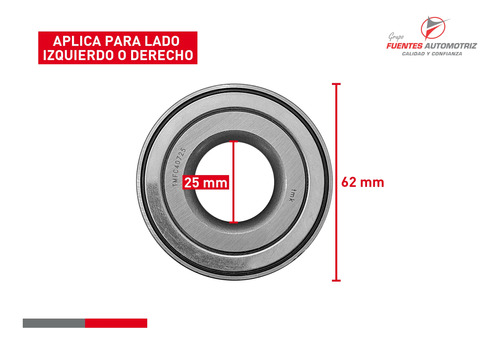 Balero Doble Trasero Renault Scenic 2001-2004 Tmk Foto 2