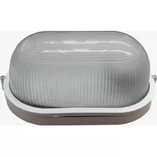 Tortuga De Aluminio Jm-fc4 Novalucce Oval Liso 100w Blanca