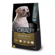 Super Premium Cibau Senior Raza Mediana 12kg Con Regalo