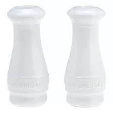 Saleiro E Pimenteiro De Cerâmica 110 Ml Branco Le Creuset