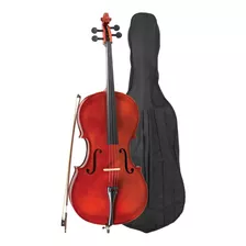 Violoncello Vivace Cmo 44 Mozart 4/4 C/ Capa/arco/breu -