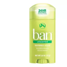 Ban Stick Desodorante Roll-on Sem Perfume Com 73g