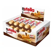 Nutella B-ready Contém 4 Dp De 10 Unidades De 22g