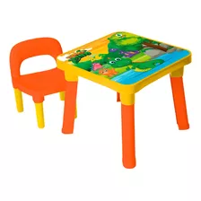 Mesinha Infantil Mesa Criança Menino Menina Cadeira Plástico