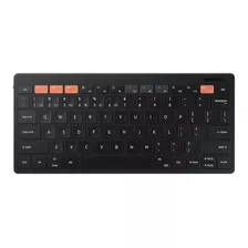 Teclado Bluetooth Samsung Trio 500 Qwerty Inglês Us Black