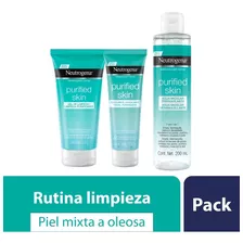 Pack Rutina Limpieza Completa Purified Skin Neutrogena
