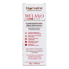 Clareador Para Área Dos Olhos Biomarine Melano Eyes 15g