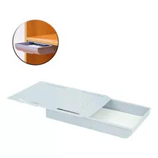 Gaveta Adesiva Organizadora Plástico 22x11cm Cor Branco Liso