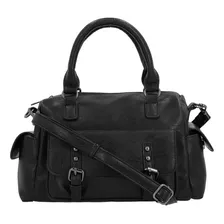 Bolso Tipo Crossbody Negro 852-70