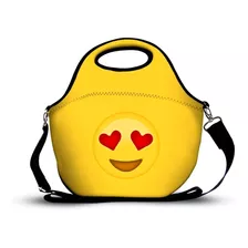 Bolsa Lancheira Em Neoprene Emojis