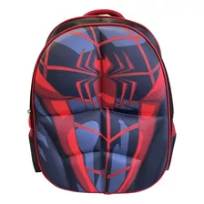 Mochila Marvel Spiderman Hombre Araña 3d Grande Escolar
