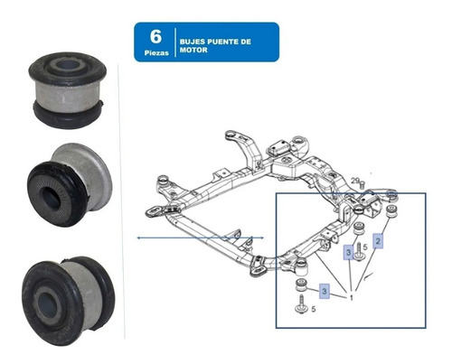 Kit Bujes Puente Motor Zafira 1.8 Y 2.2 2002 6pz Foto 5