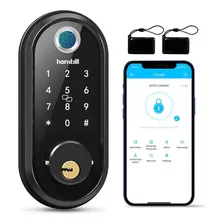 Huella Digital Smart Lock Deadbolt Cerradura De Puer