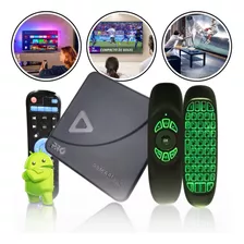 Smart Tv Box Android 4k Hd 2gb Ram 8gb + Brinde Mini Teclado