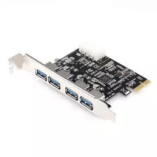 Tarjeta De Expansión Pci Express A 4 Puertos Usb 3.0