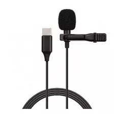 Dinax Microfono Corbatero Tipo C Cable 1,5m Dx-bulletc
