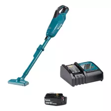 Aspiradora Inalambrica 18v Makita Bat 5ah Dcl282frt Color Verde