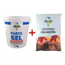 Kit C/ Porto Gel Emulsificante + Liga Neutra - Du Porto 1 Kg