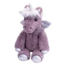 Valerie Púrpura Unicornio Softie Peluche Animal De Pel...